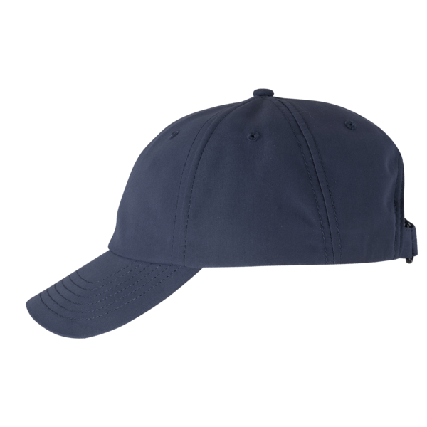 Valucap Performance Microfiber Cap, Navy, Left Side view