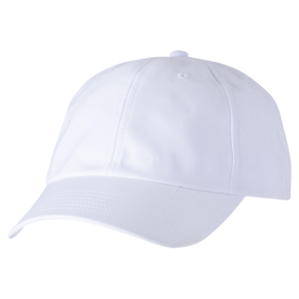 Valucap Performance Microfiber Cap, White, Front view