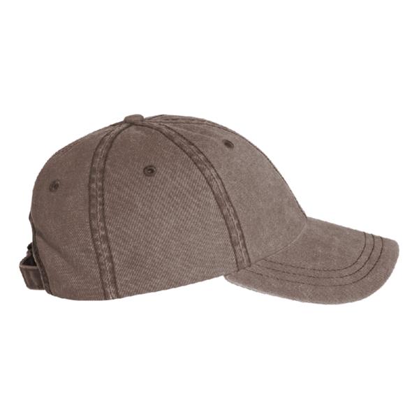 Valucap Pigment-Dyed Cap, Brown, Right Side view