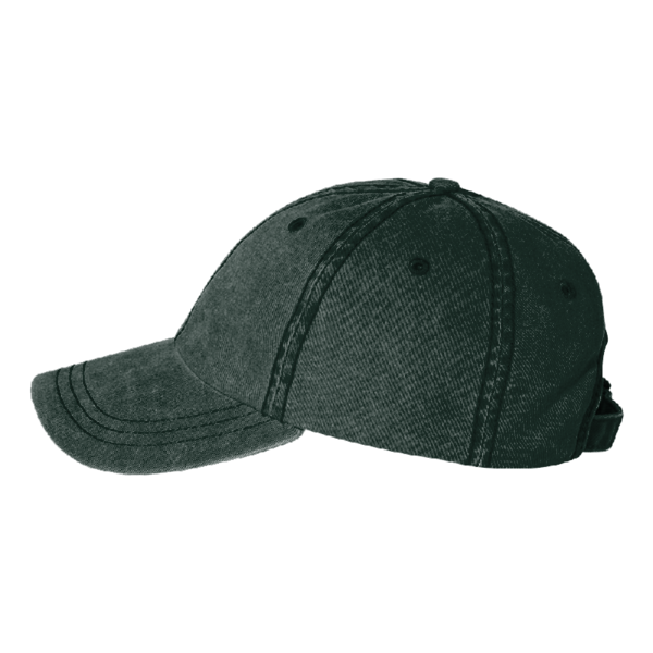 Valucap Pigment-Dyed Cap, Forest, Left Side view