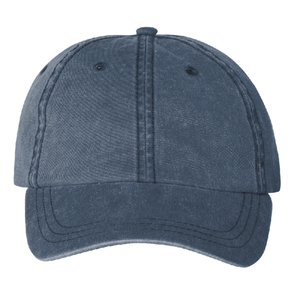Valucap Pigment-Dyed Cap, Navy, Front view