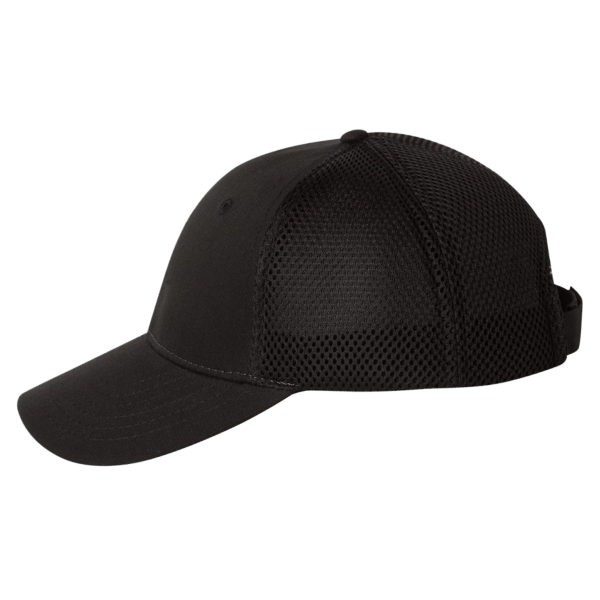 Valucap Spacer Mesh-Back Cap, Black / Black, Left Side view