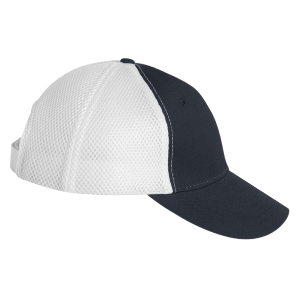 Valucap Spacer Mesh-Back Cap, Navy / White, Right Side view