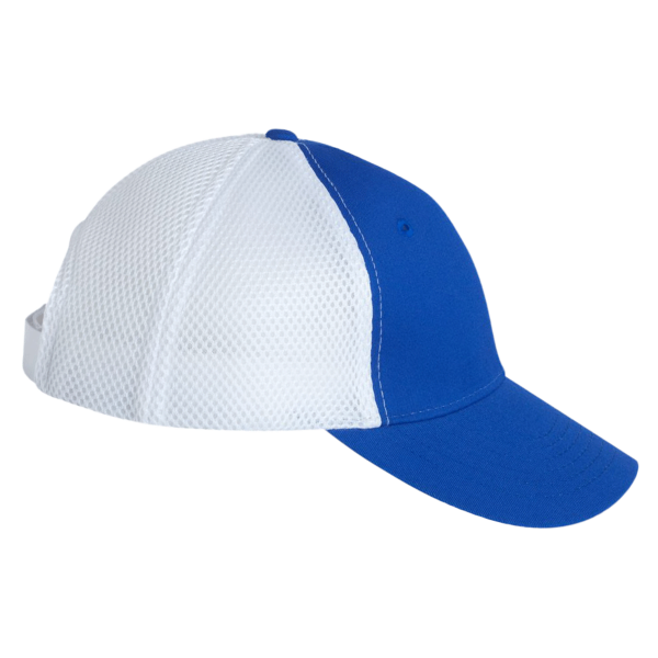 Valucap Spacer Mesh-Back Cap, Royal / White, Right Side view