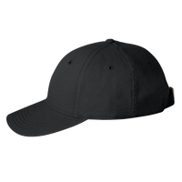 Valucap Structured Cap, Black, Left Side view