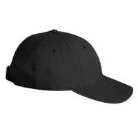 Valucap Structured Cap, Black, Right Side view