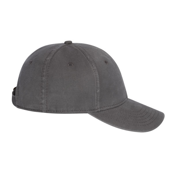 Valucap Structured Cap, Charcoal, Right Side view