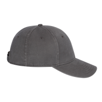 Valucap Structured Cap, Charcoal, Right Side view