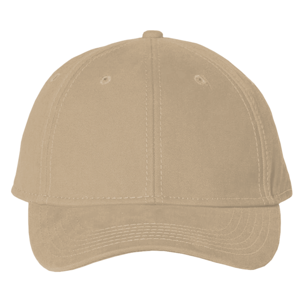 Valucap Structured Cap, Khaki, Front view