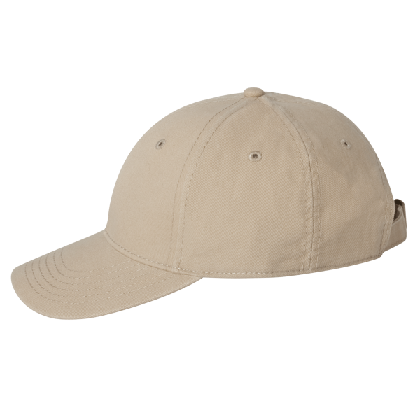 Valucap Structured Cap, Khaki, Left Side view