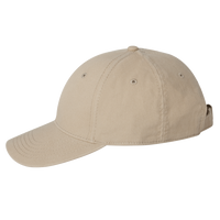 Valucap Structured Cap, Khaki, Left Side view