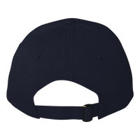Valucap Structured Cap, Navy, Back view