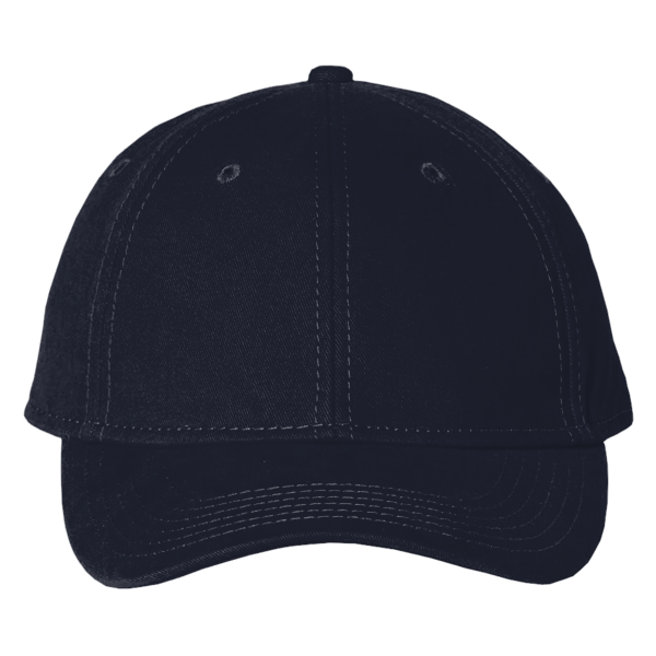 Valucap Structured Cap, Navy, Front view