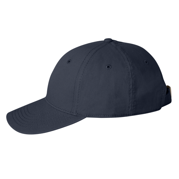 Valucap Structured Cap, Navy, Left Side view