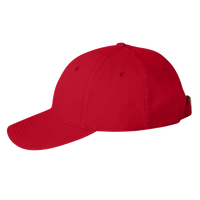 Valucap Structured Cap, Red, Left Side view