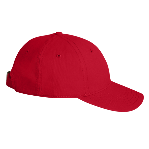 Valucap Structured Cap, Red, Right Side view
