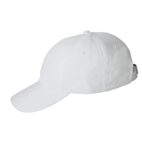 Valucap Structured Cap, White, Left Side view