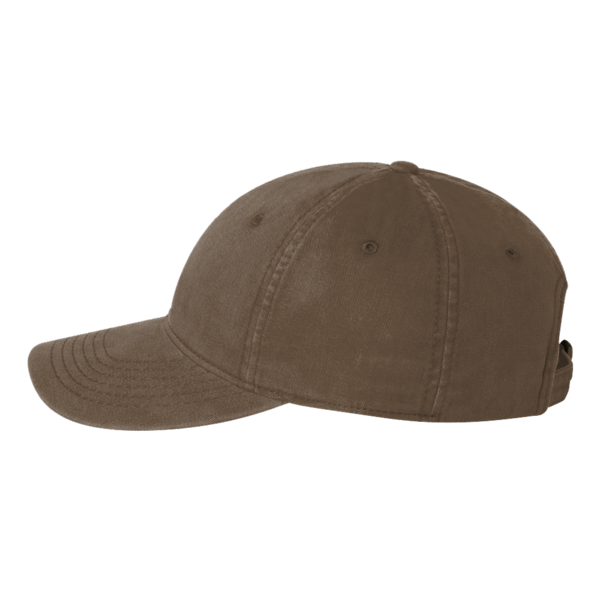 Valucap Unstructured Cap, Brown, Right view