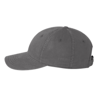 Valucap Unstructured Cap, Charcoal, Right view