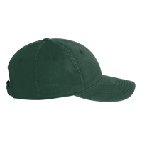 Valucap Unstructured Cap, Dark Green, Left view