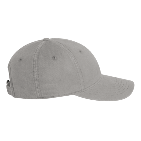 Valucap Unstructured Cap, Grey, Left view
