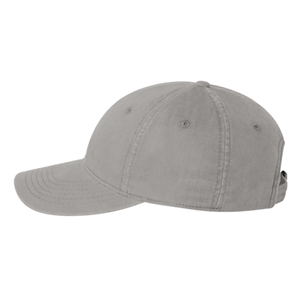 Valucap Unstructured Cap, Grey, Right view