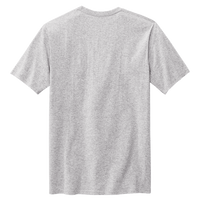 Volunteer Knitwear All American Pocket Tee, Athletic Heather, Back view