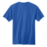 Volunteer Knitwear All American Pocket Tee, True Royal, Back view