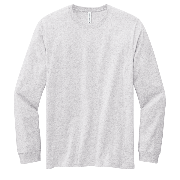 Volunteer Knitwear Chore Long Sleeve Tee, Athletic Heather, Front view