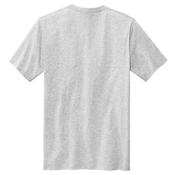 Volunteer Knitwear Chore Tee, Athletic Heather, Back view