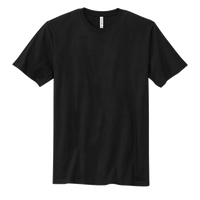 Volunteer Knitwear Chore Tee, Deep Black, Front view