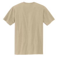 Volunteer Knitwear Chore Tee, Sand Dune, Back view