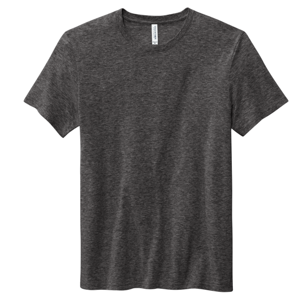 Volunteer Knitwear Daily Tee, Dark Heather Grey, Front view