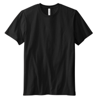 Volunteer Knitwear Daily Tee, Deep Black, Front view