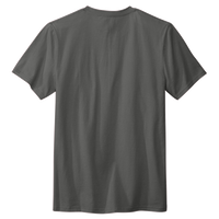 Volunteer Knitwear Daily Tee, Grey Steel, Back view