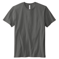 Volunteer Knitwear Daily Tee, Grey Steel, Front view