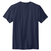 Volunteer Knitwear Daily Tee, Strong Navy, Back view