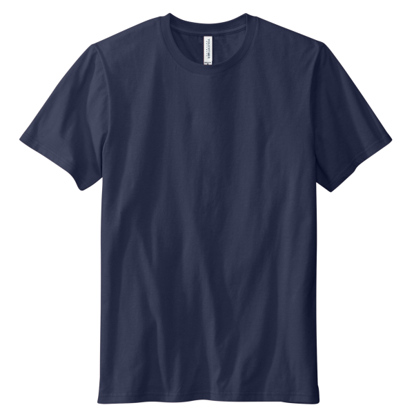 Volunteer Knitwear Daily Tee, Strong Navy, Front view