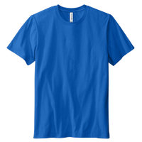 Volunteer Knitwear Daily Tee, True Royal, Front view