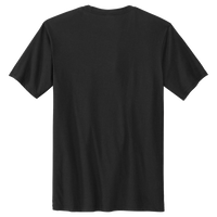 Volunteer Knitwear Tri Tee, Deep Black Solid, Back view