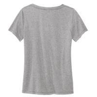 Volunteer Knitwear Women's Daily V Neck Tee, Athletic Heather, Back view