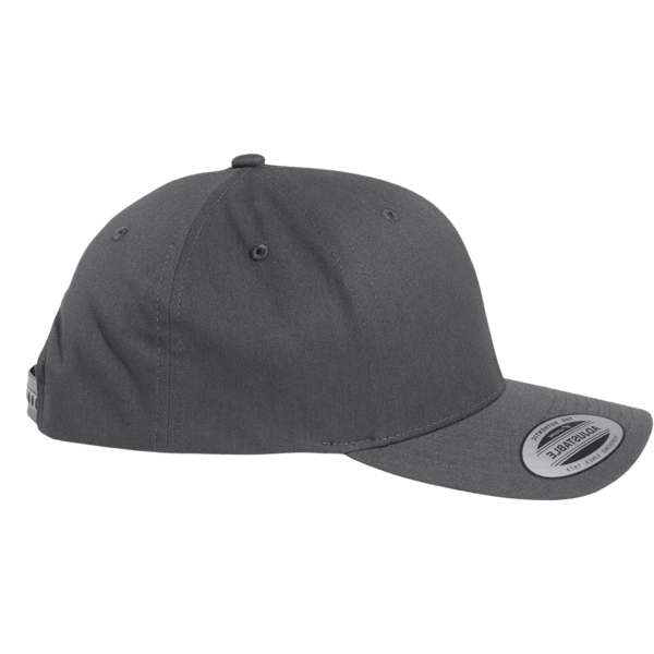YP Classics CVC Snapback Cap, Charcoal, Right Side view