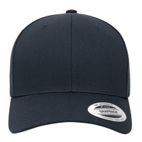 YP Classics CVC Snapback Cap, Navy, Front view