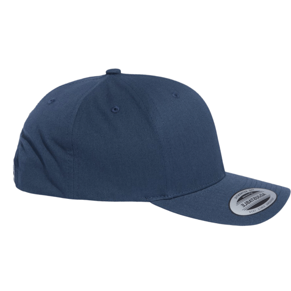 YP Classics CVC Snapback Cap, Navy, Right Side view