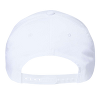 YP Classics CVC Snapback Cap, White, Back view