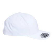 YP Classics CVC Snapback Cap, White, Right Side view