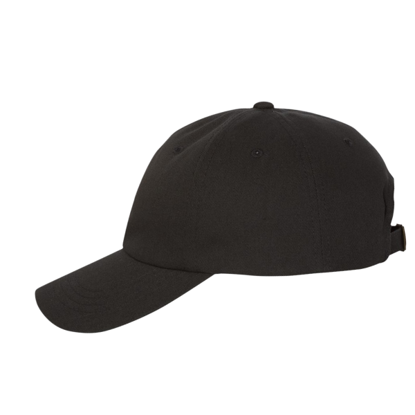YP Classics Classic Dad Hat, Black, Left Side view