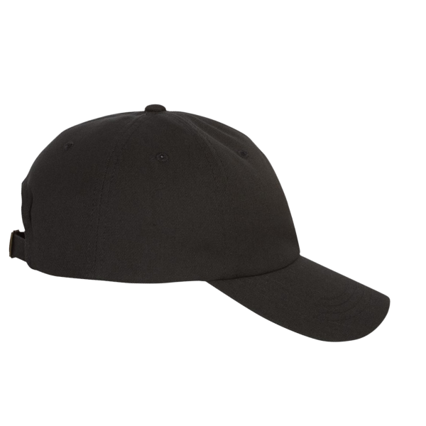 YP Classics Classic Dad Hat, Black, Right Side view