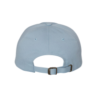 YP Classics Classic Dad Hat, Light Blue, Back view