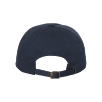 YP Classics Classic Dad Hat, Navy, Back view